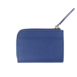 Navy - Saffiano Zip Wallet