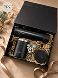 Workplace Welcome Gift - Engraved Flask and Mug with Coaster - Father's Day Flowers & Gifts 2026