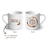 Personalised Printed Mug with Lid & Spoon and Instant Coffee (Nationwide Delivery)