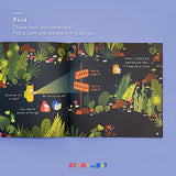Glow-in-the-Dark Story & Activity Book | Light Up The City | Atom & the Dot (Islandwide Delivery)