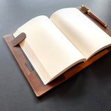 Personalised Cow Leather A5 Organiser