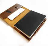 Personalised Cow Leather A5 Organiser