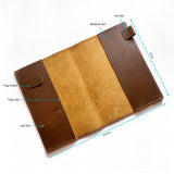 Personalised Cow Leather A5 Organiser