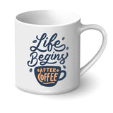 Personalised Printed Mug with Lid & Spoon and Instant Coffee (Nationwide Delivery)
