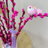 [CNY 2023] Pink Prosperity Willow (Fresh Flowers) | (On-demand Delivery)
