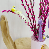 [CNY 2023] Pink Prosperity Willow (Fresh Flowers) | (On-demand Delivery)