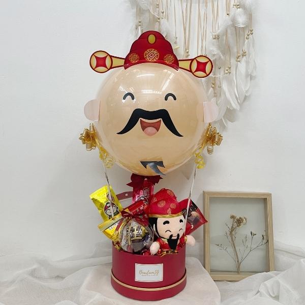3D Cai Shen Ye – Good Wealth Hot Air Balloon Hamper