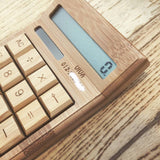 Personalized Wooden Calculator with Wordings (Est. 6-8 working days)