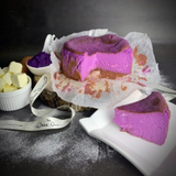 Purple Yam Brown Sugar Burnt Cheesecake