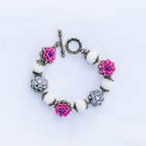 Vintage Floral Bracelet handmade