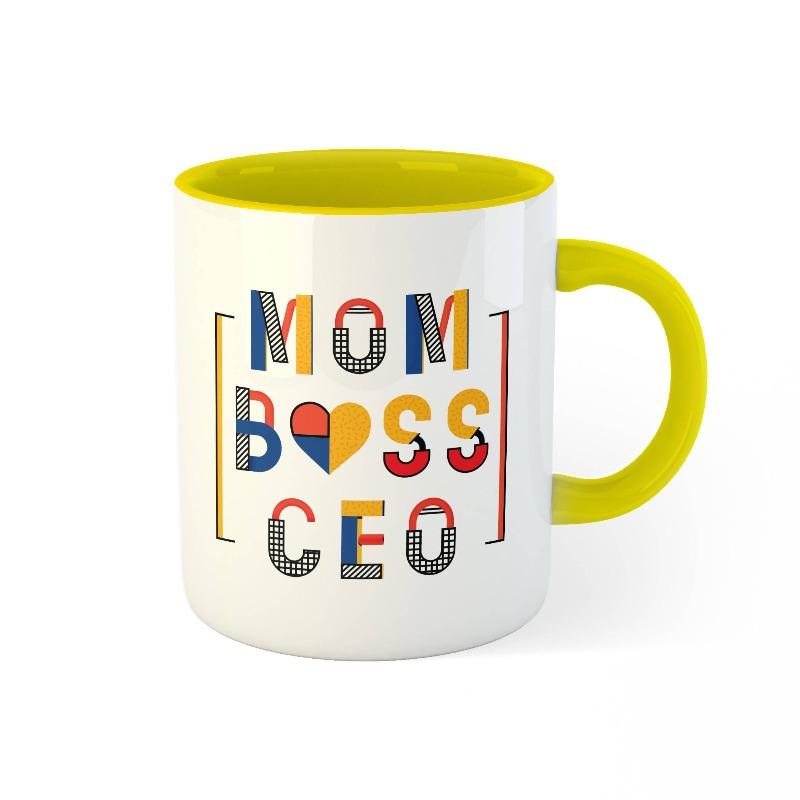 Mom Boss CEO 1.0 Personalised Mug