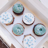 Baby Boy Cupcakes (6 Pieces) - Self Pick Up