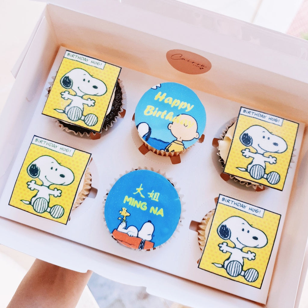 Snoopy Cupcakes - Islandwide Delivery