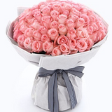 99 Rose Bouquet Pink