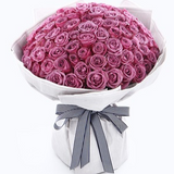 99 Rose Bouquet Purple