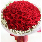 99 Rose Bouquet Red Classic