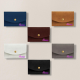 PU Card Holder With Customization Initial