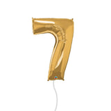 Gold Number Balloon [0-9]