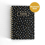 Dotted Path - A5 Wire-O Personalised Notebook