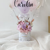 Pink & Purple Everlasting Personalized Hot Air Balloon