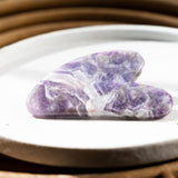 Natural Crystal Guasha  - Amethyst