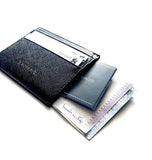 Personalised Compact Multi Card Slot Leather Slim Wallet
