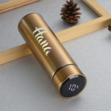 Customization Initial Thermal Flask with LED Temperature