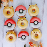 Pokemon Themed Baked Donut