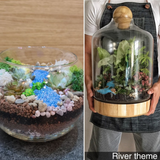 Geo Glass House Terrarium (Large)