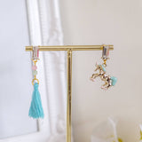 Cute Unicorn Jewelry Set (Necklace, Bracelet and Earring)