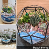 Geo Glass House Terrarium (Large)