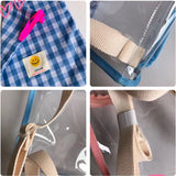 Customize Initial Transparent Bag