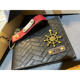 Personalised Men Wallet With Key Chain Design 2
