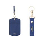 Personalized Bundle Set - ID Cardholder Lanyard & Keychain - Self Pick Up