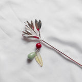 Oriental Nature Leaf Hair Chopstick/Bookmark