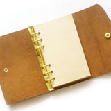 Leather Notebook / Journal - Clutch Design