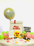 Anniversary Balloon Surprise Box With Lights