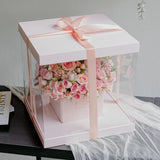 Flower Box "Alaia" - Pink Flower Box