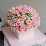 Flower Box "Alaia" - Pink Flower Box