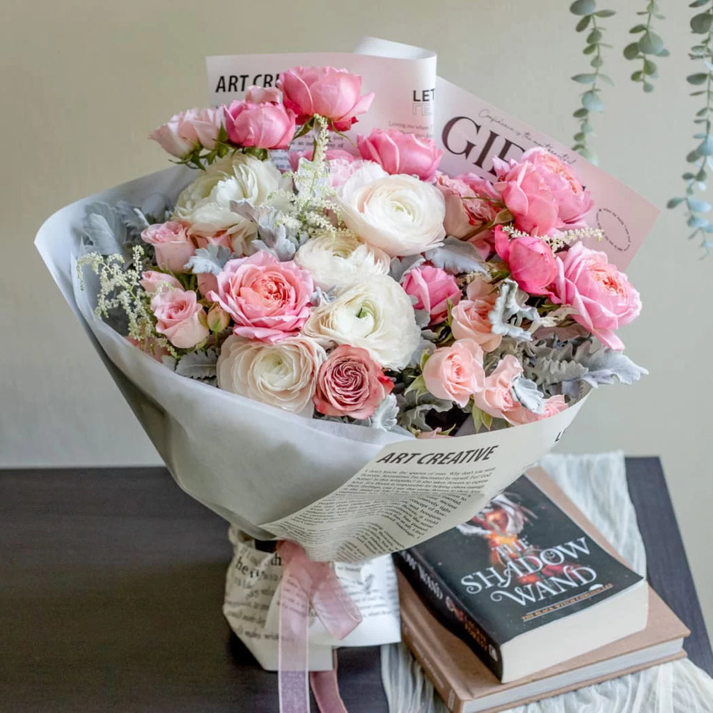 Flower bouquet Elegance  Giftr - Singapore's Leading Online
