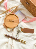 Crafting Memories | Personalized Notebook, Thermal Flask, Pen, Keychain, Coaster And Chocolate (Nationwide Delivery)