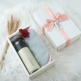 For Her #9 Gift Set - Tea Infuser Flask, Menstrual Relief Pad, Rose Siwu Drink