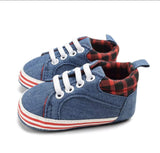 Baby Blue Denim Shoes