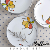 Balloon: 1-pax Tableware Bundle Set