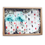 Bib x Mini Shoes Gift Set // Popsicles