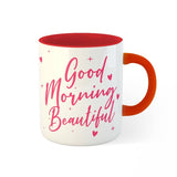 Good Morning Beautiful Personalised Mug