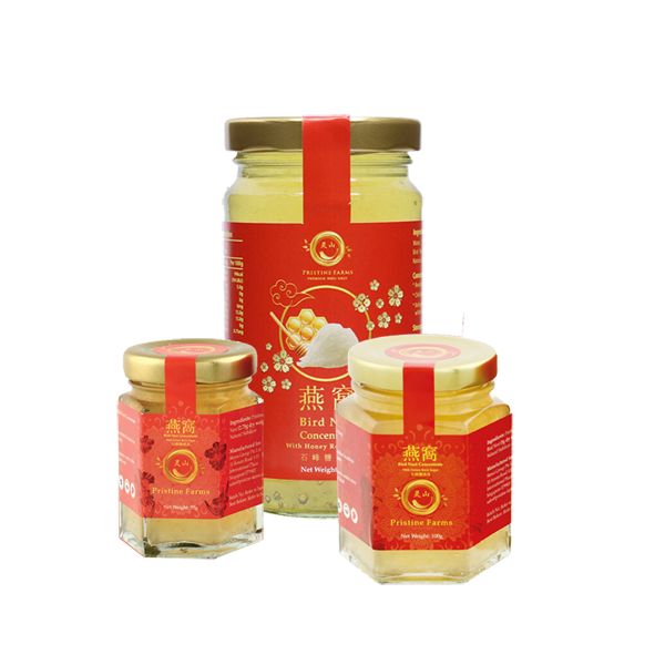 [PREMIUM QUALITY] Pristine Farm Bottled Bird Nest Concentrate – with Honey Rock Sugar Chinese New Year 2023
