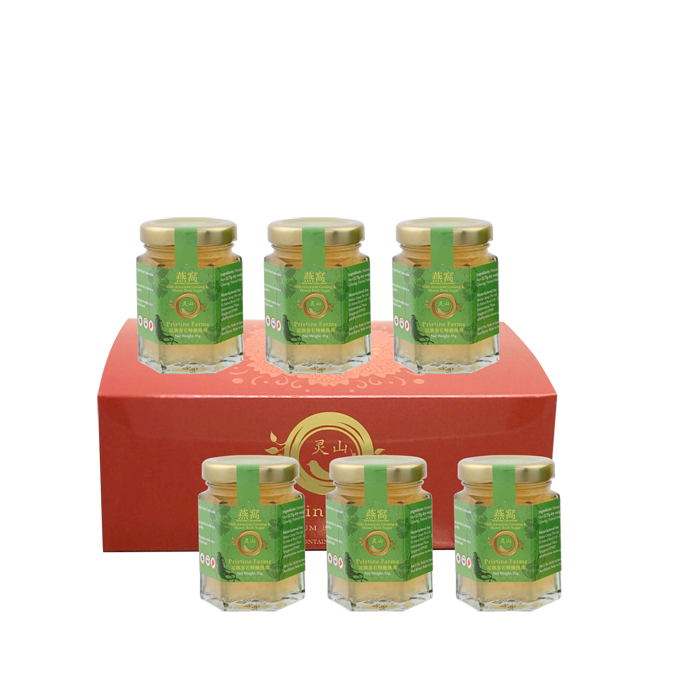 [PREMIUM QUALITY] Pristine Farm Bottled Bird Nest Concentrate – with Ginseng Chinese New Year 2023