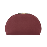 Personalized Polished Multi-Functional Organizer Pouch - Burgundy