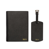 Personalized Travel Bundle Set - Passport Cover & Luggage Tag
